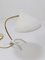 Lámpara de mesa Mid-Century de latón blanco atribuida a Karl-Heinz Kinsky para Cosack, años 50, Imagen 14