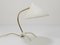 Lámpara de mesa Mid-Century de latón blanco atribuida a Karl-Heinz Kinsky para Cosack, años 50, Imagen 6