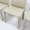 Cab 412 Chairs in Cream Leather by Mario Bellini for Cassina, 1970s, Set of 4, Image 9
