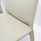 Cab 412 Chairs in Cream Leather by Mario Bellini for Cassina, 1970s, Set of 4, Image 7