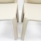 Cab 412 Chairs in Cream Leather by Mario Bellini for Cassina, 1970s, Set of 4 8