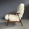 Danish Teak Lounge Chairs with Mongolian Goat Hair Upholstery by Alf Svensson for Dux, 1950s, Set of 2, Image 5