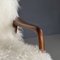 Danish Teak Lounge Chairs with Mongolian Goat Hair Upholstery by Alf Svensson for Dux, 1950s, Set of 2 10