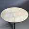 Round Table with Marble Top Base in Mahogany Wood attributed to Ico & Luisa Parisi, 1950s 3