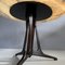 Round Table with Marble Top Base in Mahogany Wood attributed to Ico & Luisa Parisi, 1950s, Image 9