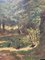 Artista de la escuela de Barbizon, paisaje de sotobosque, siglo XIX, óleo sobre lienzo, enmarcado, Imagen 11