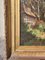 Barbizon School Artist, Undergrowth Landscape, 19th Century, Oil on Canvas, Framed 14