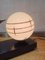 Lámpara de noche reguladora Art Déco de mármol, años 30, Imagen 8