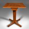 Antique English Chess Table in Oak, Image 5