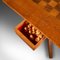 Mesa de ajedrez inglesa antigua de roble, Imagen 8