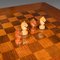 Mesa de ajedrez inglesa antigua de roble, Imagen 11