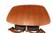 Oval Dining Table in Teak from Skovby Furniture, 1960s, Set of 3 2