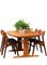 Oval Dining Table in Teak from Skovby Furniture, 1960s, Set of 3 16