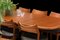 Mesa de comedor ovalada de teca de Skovby Furniture, años 60. Juego de 3, Imagen 13
