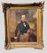 Portrait of Aristocrat, Large Oil on Canvas, 19th Century, Framed 1