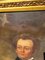 Portrait of Aristocrat, Large Oil on Canvas, 19th Century, Framed 20