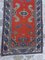 Shirvan Kazak Corridor Rug in Red and Blue Color, 1960s 7