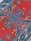 Shirvan Kazak Corridor Rug in Red and Blue Color, 1960s 4