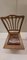 Chaises Art Nouveau en Chêne avec Assise en Cuir d'Origine, Set de 2 2