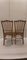 Art Nouveau Chairs in Oak with Original Leather Seat, Set of 2 5