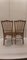 Art Nouveau Chairs in Oak with Original Leather Seat, Set of 2, Image 5