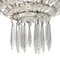 French Beaded Glass Chandelier, 1920s, Image 3