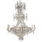 French Beaded Glass Chandelier, 1920s 5