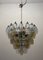 Lámpara de araña Polygon de cristal de Murano, años 80, Imagen 6