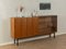 Vintage Glass and Wood Highboard, 1960s 4