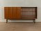 Vintage Glass and Wood Highboard, 1960s, Image 1