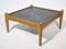 Table Basse Amiral en Chêne et Ardoise par Eric Merthen, 1960s 3