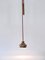 Mid-Century Modern Counterweight Brass Pendant Lamp, Germany, 1950s, Image 9