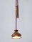 Mid-Century Modern Counterweight Brass Pendant Lamp, Germany, 1950s, Image 6