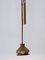 Mid-Century Modern Counterweight Brass Pendant Lamp, Germany, 1950s, Image 4