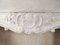 19th Century Mantlepiece of White Statuary in Bianco Carrara Marble 6