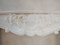 19th Century Mantlepiece of White Statuary in Bianco Carrara Marble 9