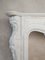 19th Century Mantlepiece of White Statuary in Bianco Carrara Marble, Image 8