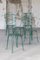 Vintage Green Garden Chairs, 1950, Set of 5 9