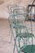 Vintage Green Garden Chairs, 1950, Set of 5 6