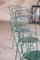 Vintage Green Garden Chairs, 1950, Set of 5, Image 6
