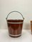 Painted Wood Fiber Buckets, 1950s, Set of 2, Image 8