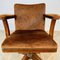 Swivel + Adjustable Height Desk Chair from Hillcrest of England, 1940s 4