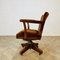 Swivel + Adjustable Height Desk Chair from Hillcrest of England, 1940s 5