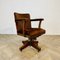 Swivel + Adjustable Height Desk Chair from Hillcrest of England, 1940s 6