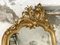 Espejo vintage dorado, década de 1890, Imagen 8