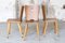 Vintage Brutalist Wooden Chairs, 1960, Set of 4 7