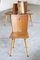 Vintage Brutalist Wooden Chairs, 1960, Set of 4 2