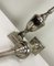 Lámparas de mesa de plata brillante con forma de urna de níquel pulido, años 90. Juego de 2, Imagen 10