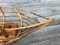 Expositor de velero italiano de bambú, años 70, Imagen 6