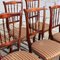 Vintage French Dining Chairs in Mahogany, 1960s, Set of 6, Image 6